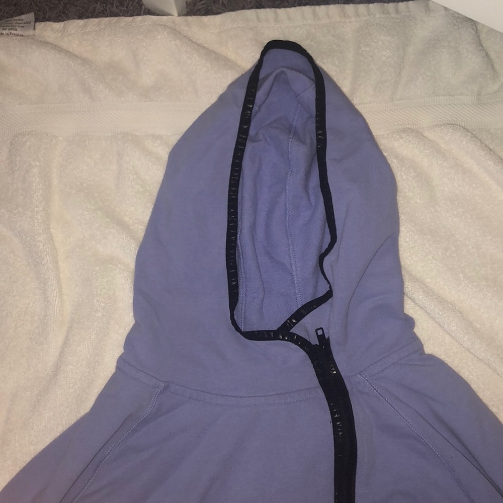 pink victoria secret zip up sweatshirt